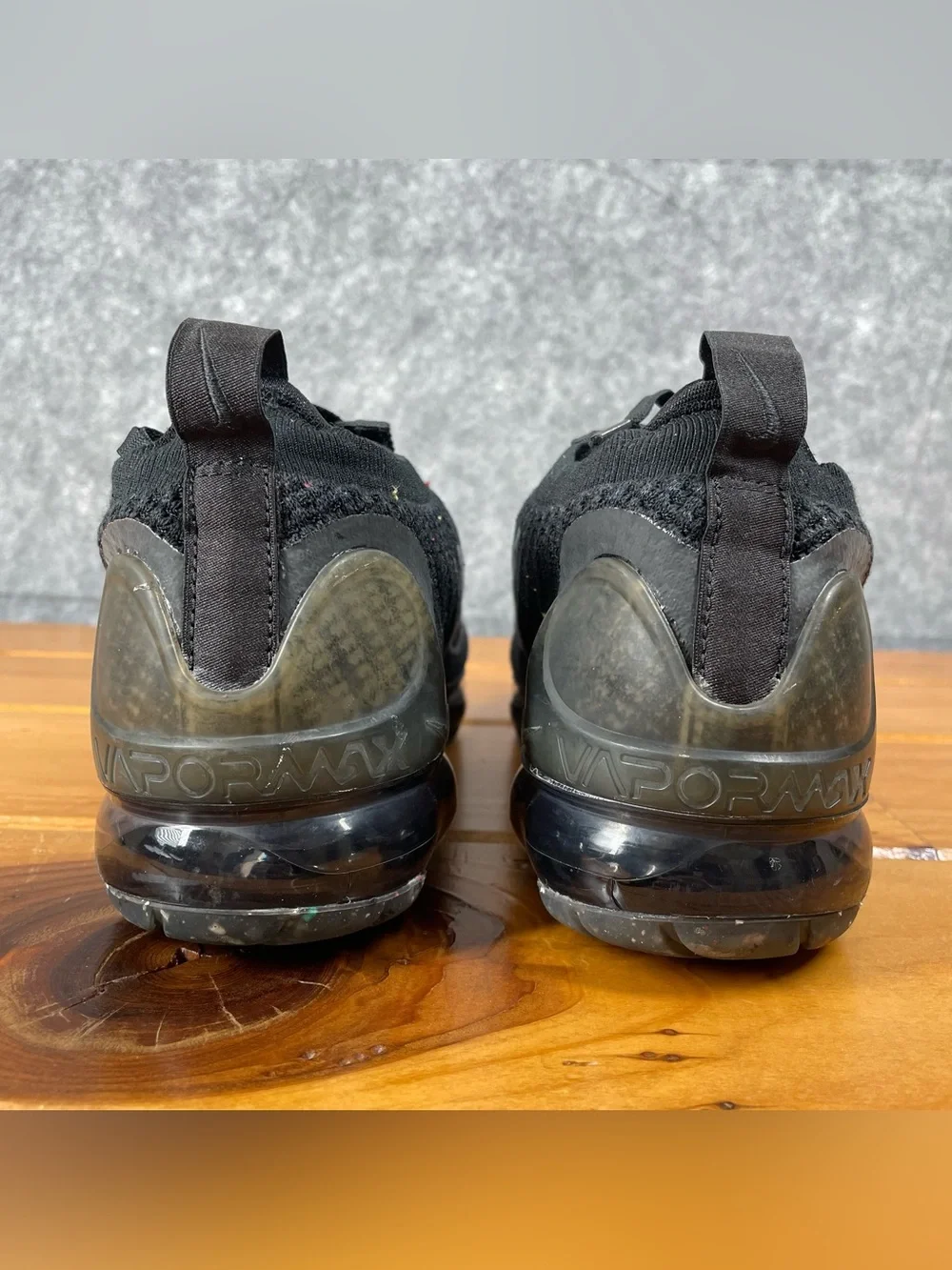 Nike Air VaporMax 2021 Flyknit Mens 7.5 / Womens 9 Black Sneakers DH4084-001